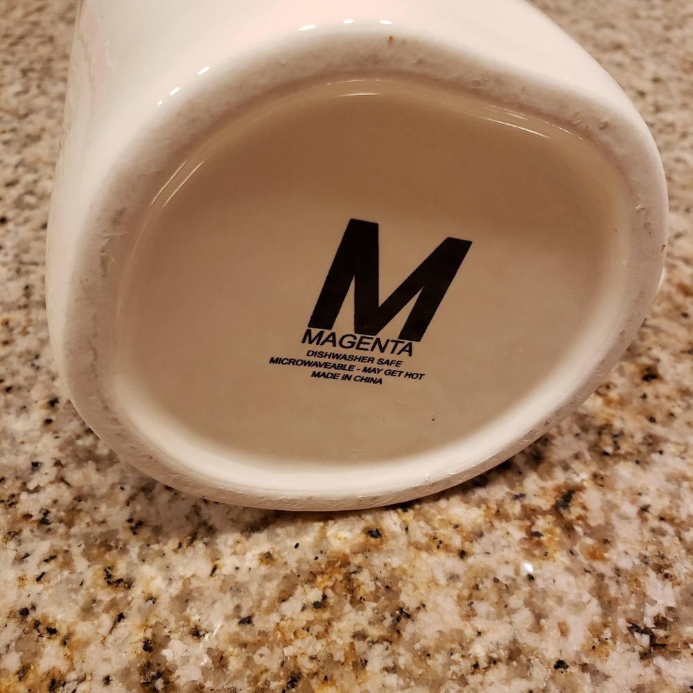HTF Rae Dunn YASSS Mug M Stamped